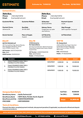 Estimate Template-6