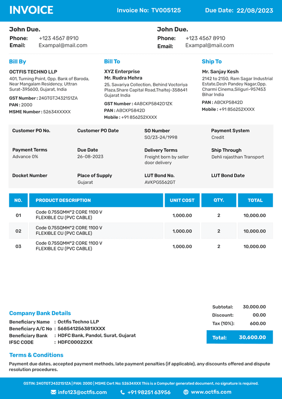 Invoice Template-7