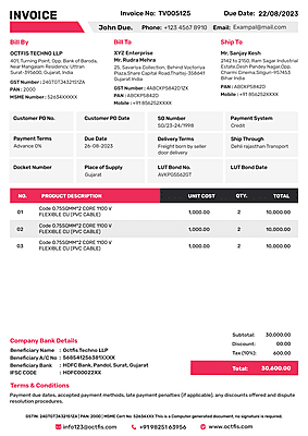 Invoice Template-8