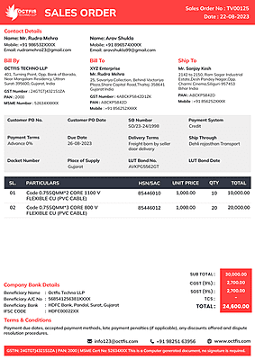 Sales Order Template-3